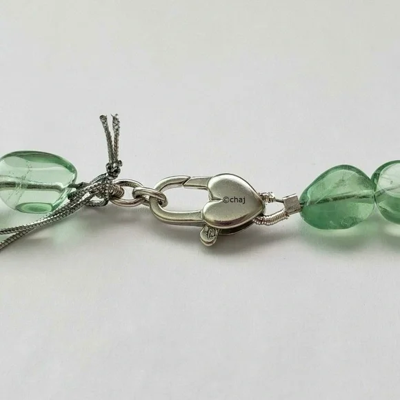 Stephen Dweck Sterling Silver Fresh Water Pearl & Gemstone Necklace 19" - Picture 5 of 5